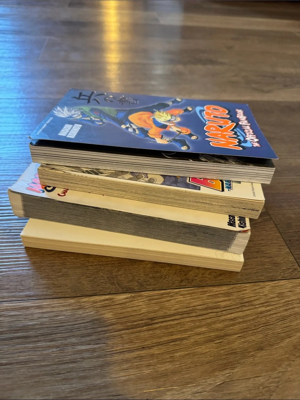 3 Naruto books & 1 Boruto book set
